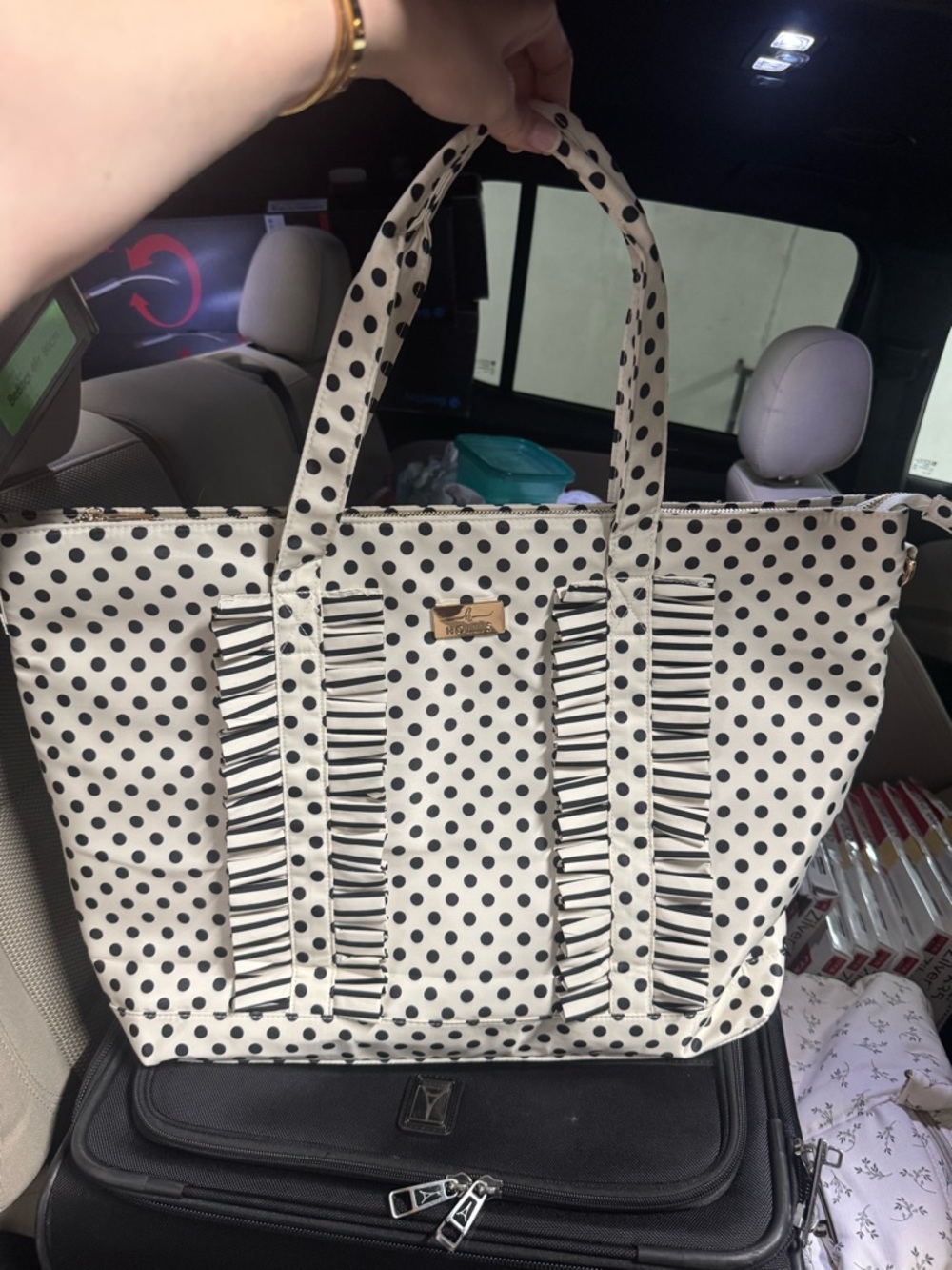 Hollis Polka Dot Tote